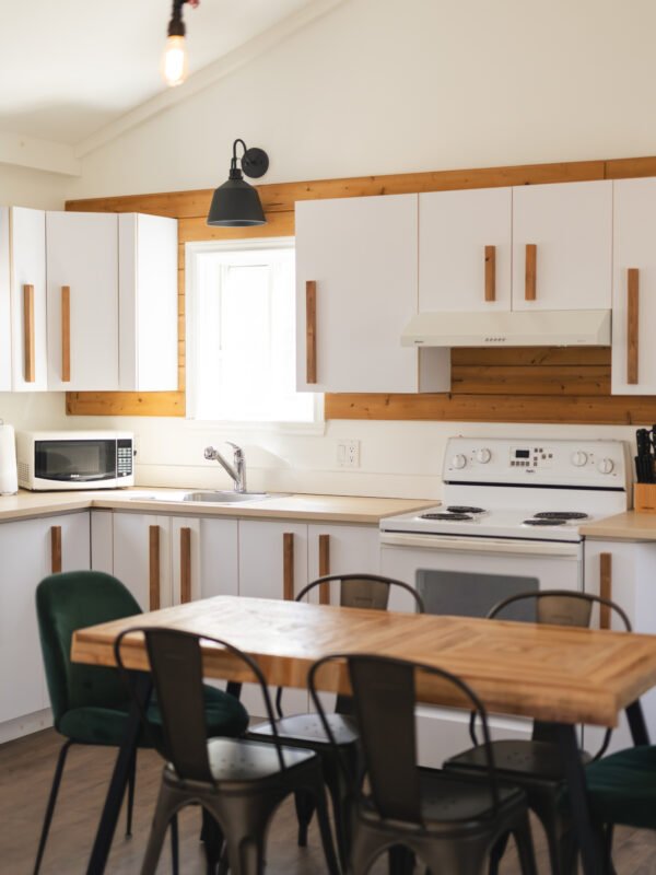 Interior of chalet Le Lutin