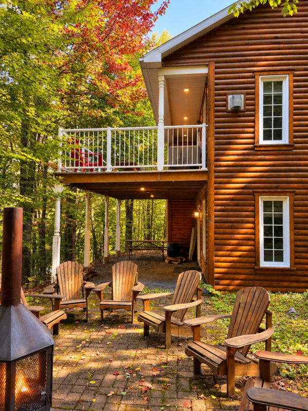 Interior of chalet Le Gandalf
